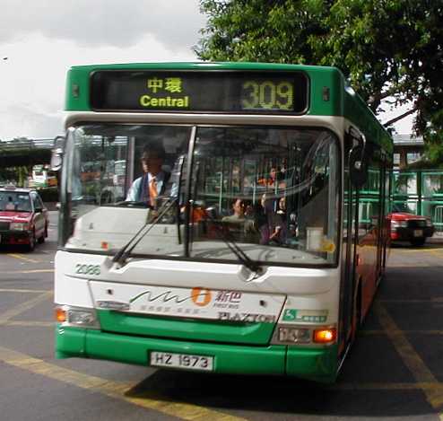 New World First Bus Dennis Dart SLF Plaxton 2086